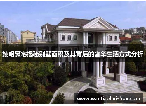姚明豪宅揭秘别墅面积及其背后的奢华生活方式分析