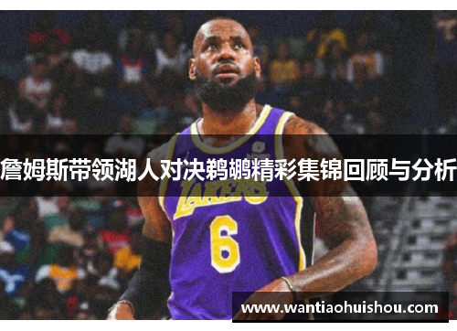 詹姆斯带领湖人对决鹈鹕精彩集锦回顾与分析